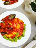 GATA17. Sambal Telur Ceplok, Terong dan Rimbang