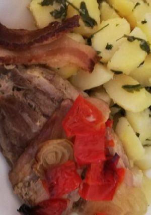 Betyáros lapocka recept fotója