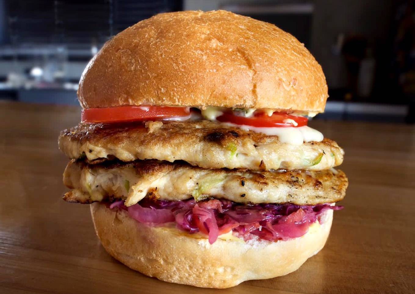 Hamburguesa de Pollo