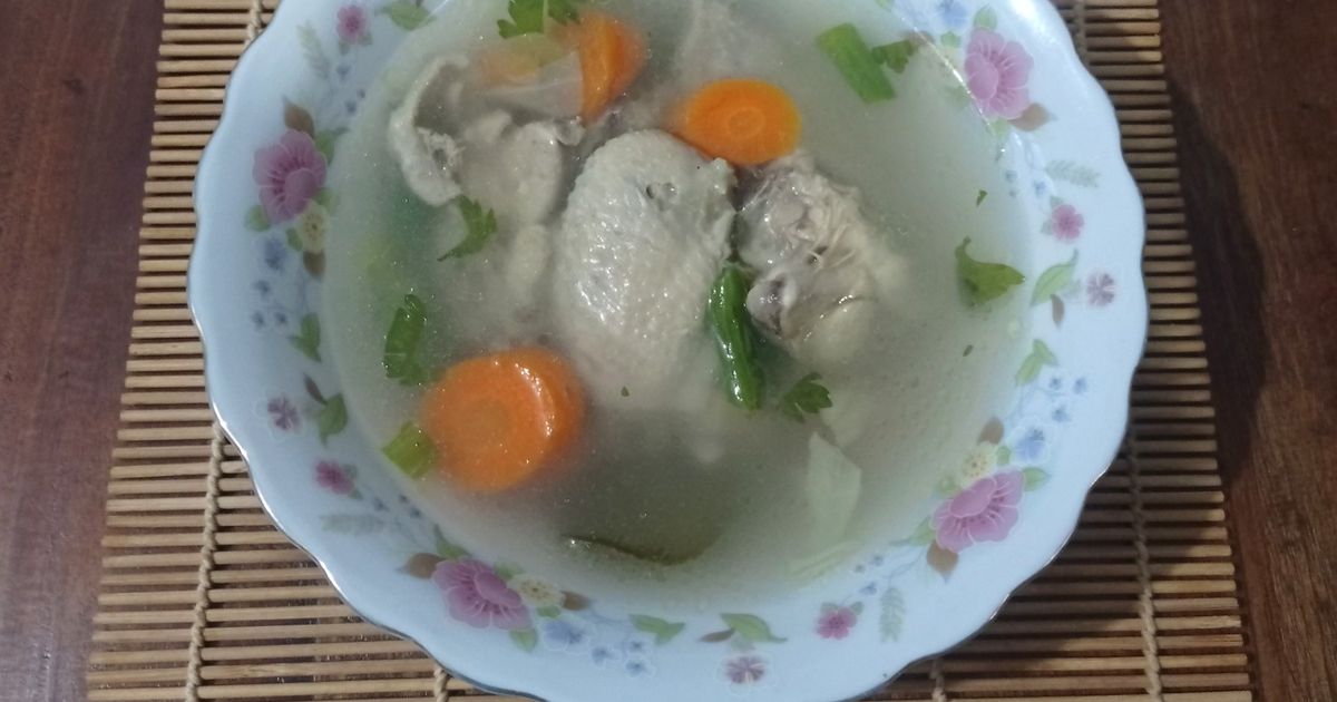 728. Sop Ayam Klaten (Jawa Tengah) Pak Min