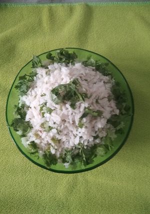 A picture of Khaman Poha.