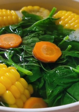Foto resep Sayur Bening Bayam Praktis