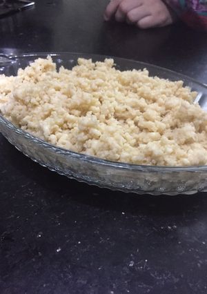 A picture of Phatye huye Doodh ka Halwa.