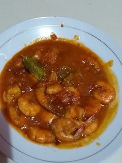 Foto resep Udang saus padang