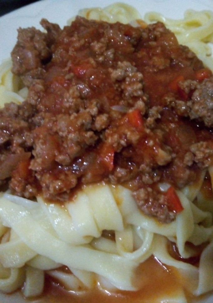 Una foto de Tallarines caseros