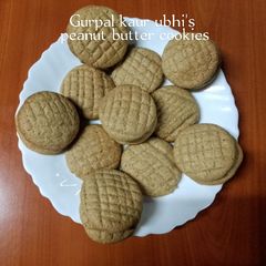 A picture of Peanut butter cookies 🍪.