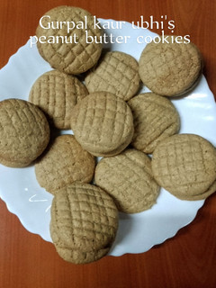 A picture of Peanut butter cookies 🍪.