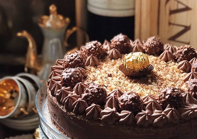 Торт Ферреро Роше | Ferrero Rocher Cake [Видео рецепт]