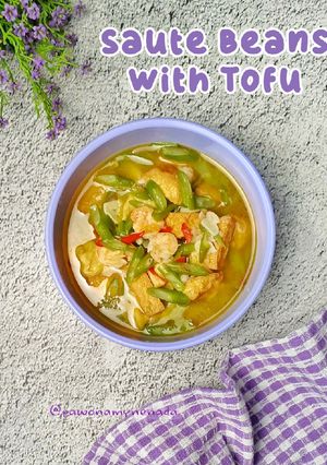 Foto resep Saute Beans with Tofu