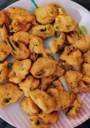 A picture of Bhindi pakoda.
