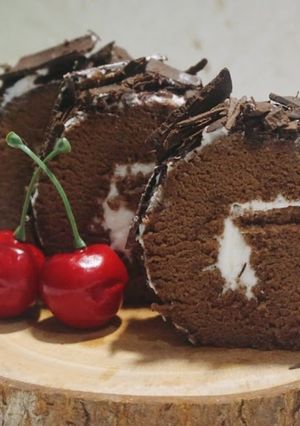 Foto resep Blackforest gulung