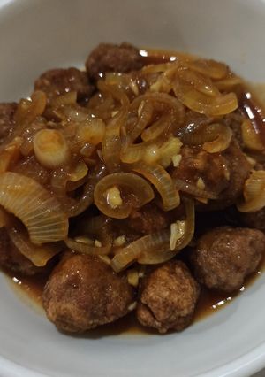 Foto resep Bola Babi Saus Tomat dan Kecap