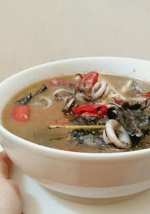 Foto resep Cumi Bumbu Hitam Kuah (NO MSG)