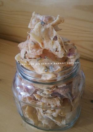 Foto resep Kue Bawang / Keripik Bawang Tanpa Telur