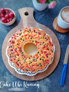 Foto resep Cake ubi kuning