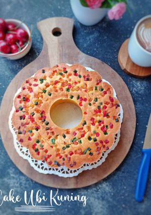 Foto resep Cake ubi kuning