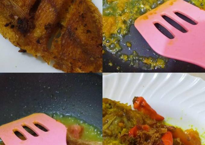 Recipe: Tasty Pesmol Ikan Nila (Ikan Nila Bumbu Kuning)