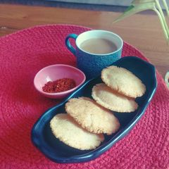 A picture of Rava(semolina) puri.
