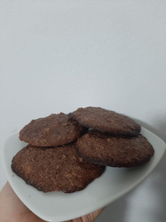 Una foto de Galletas de avena y cacao 🍪