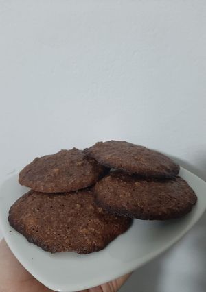 Una foto de Galletas de avena y cacao 🍪