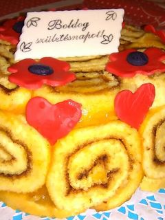 Charlotte torta recept fotója