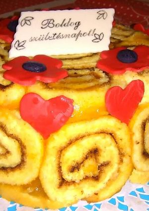 Charlotte torta recept fotója