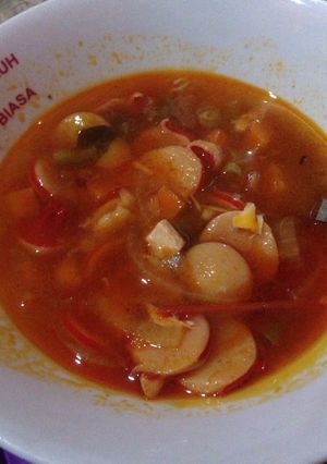 Foto resep Sup Merah