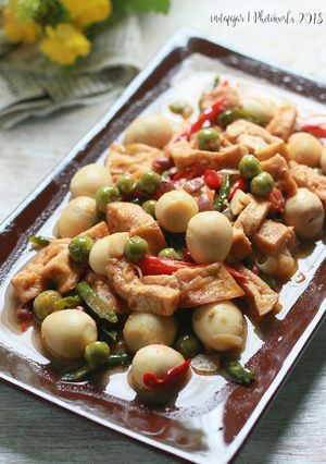 Foto resep Tauco Telur Puyuh dan Tahu