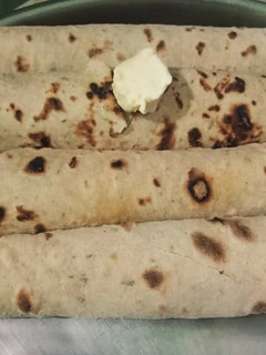 A picture of Celery chapati.