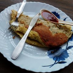 A picture of Butter Egg Omelette.