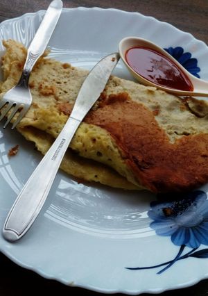 A picture of Butter Egg Omelette.