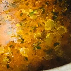 A picture of Mutton curry Tomato mutton gravy.