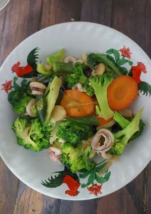Foto resep Tumis cumi brokoli