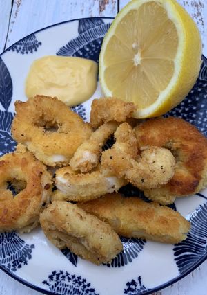 Une photo de Calamar frit