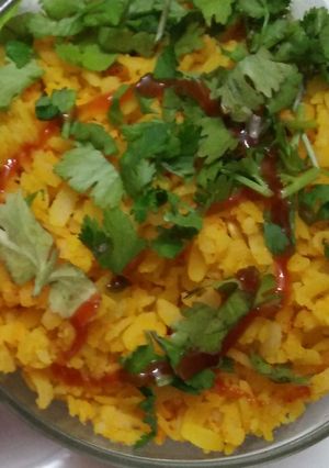 A picture of Spicy poha.
