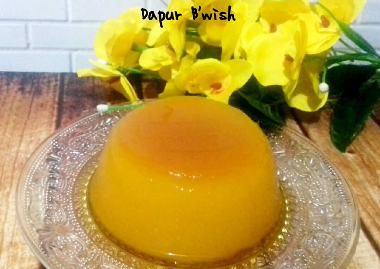 Puding Mangga Vanilla Caramel