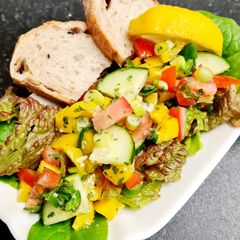 A picture of Shepherds Salad (Coban Salatasi).
