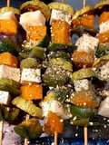Brochettes veggie