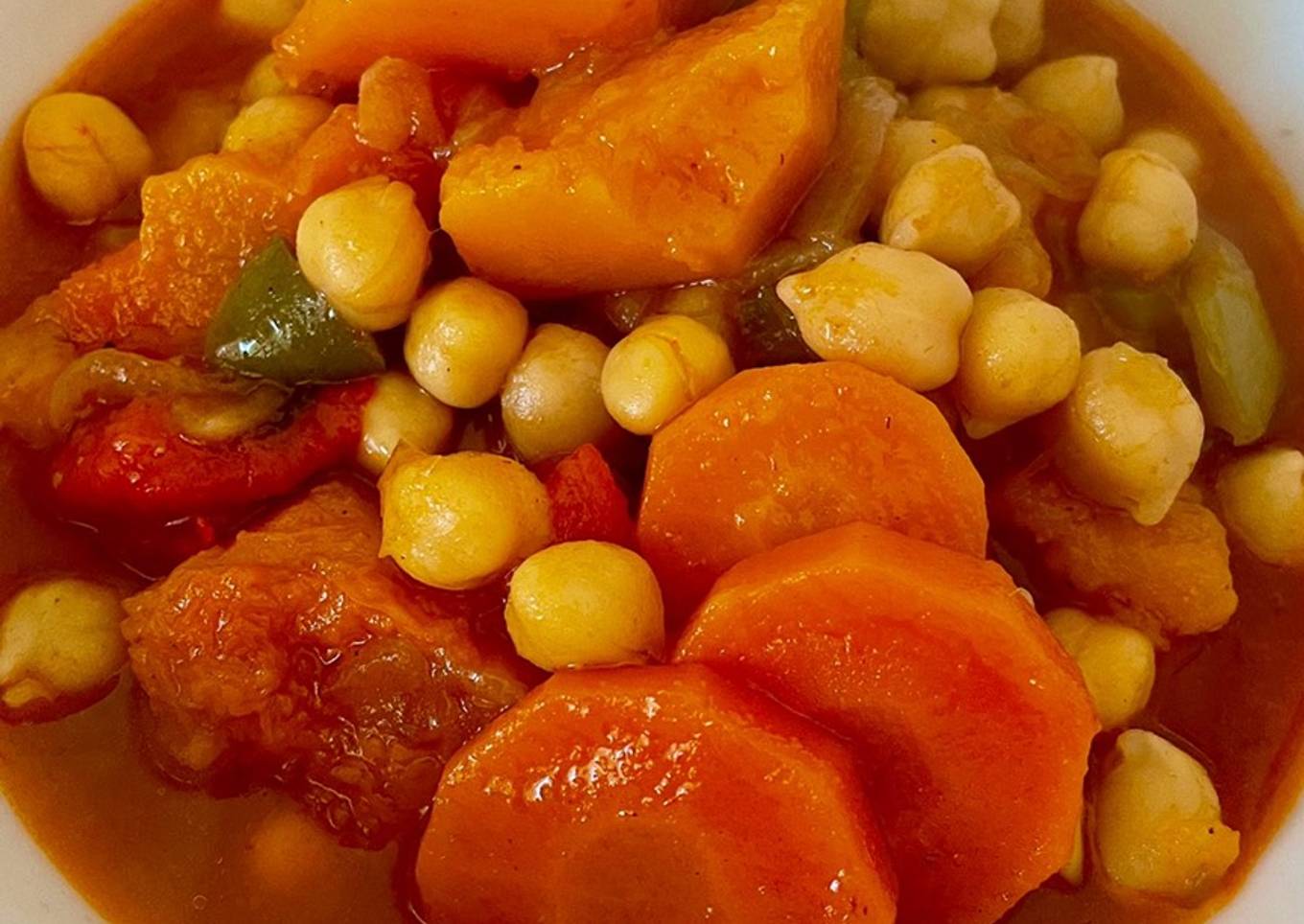 Potaje de verduras 🧅🫑🍅🥕🧄🎃