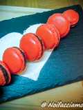Macarons con Ganache al Cioccolato Fondente Piccante