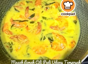 Gambar 👩‍🍳Masak Lemak Cili Padi Udang Tempoyak