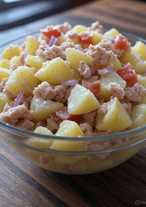 Una foto de Ensalada papas veraniega