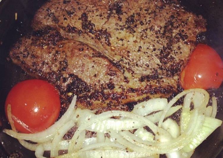 Simple Way to Make Award-winning Simple tasty steak