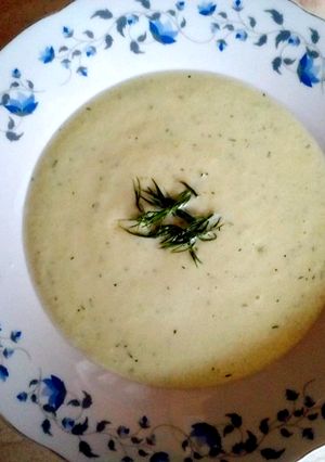 Hideg uborka krémleves recept fotója