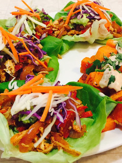 A picture of Chicken Lettuce Wraps.