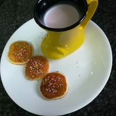Super soft crumpets A picture of Super soft crumpets.