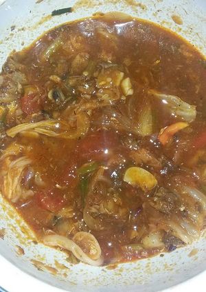 Foto resep Sarden dan Sawi putih