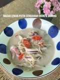 Masak Lemak Putih Cendawan Enoki & Sotong