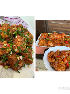 A picture of Chicken Sweet And Sour Sauce.