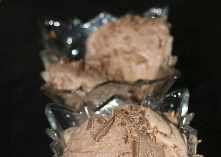 Simple Way to Make Quick Chocolate Ice cream